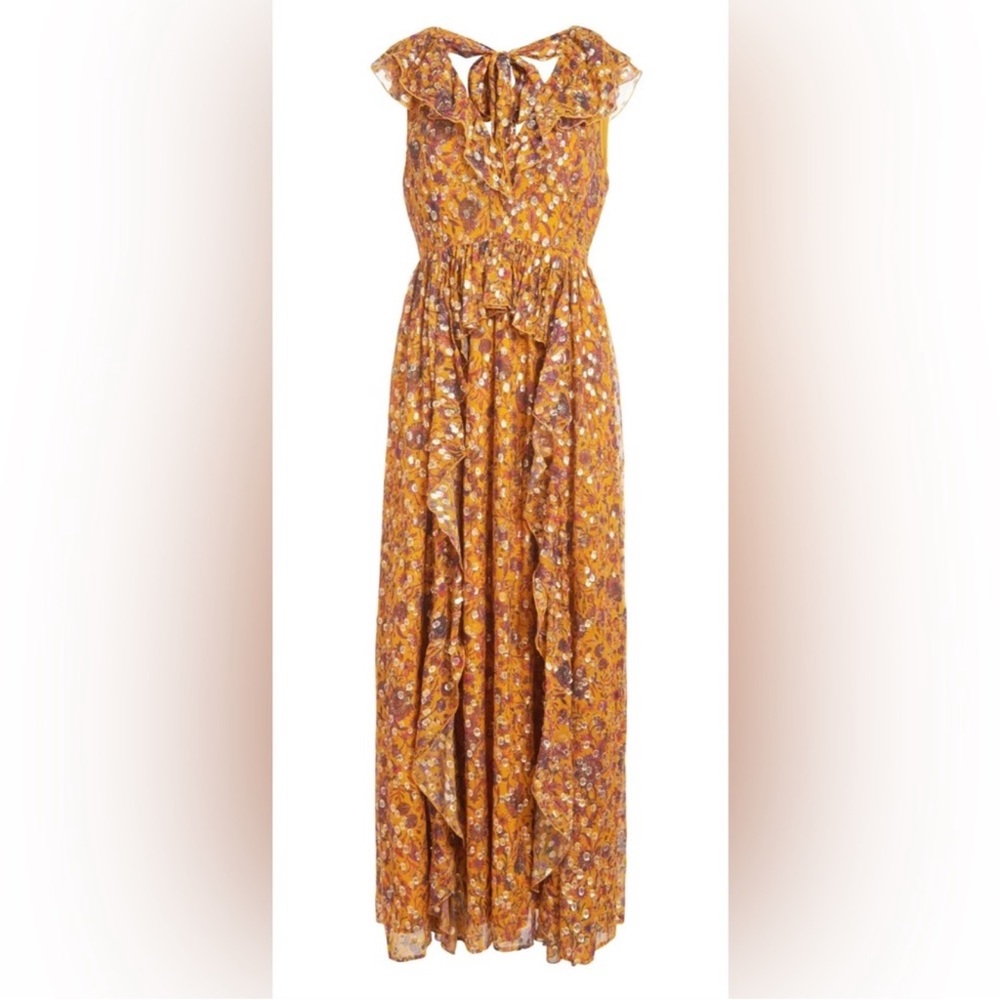 Marie Oliver Jayla Dress in Marigold Harvest